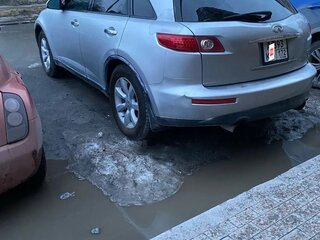 2003 Infiniti FX35 I (S50), серебристый, 710000 рублей, вид 3