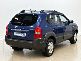 2007 Hyundai Tucson I, синий, 600000 рублей, вид 4