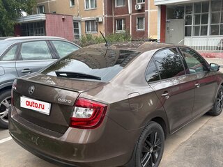 2018 Skoda Rapid I Рестайлинг, коричневый, 1450000 рублей, вид 2