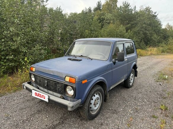 2003 Lada (ВАЗ) 2121 (4x4) I Рестайлинг, синий, 260000 рублей - вид 1