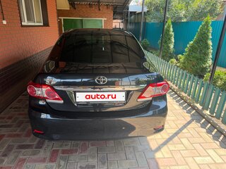 2012 Toyota Corolla X (E140, E150) Рестайлинг, чёрный, 1100000 рублей, вид 4