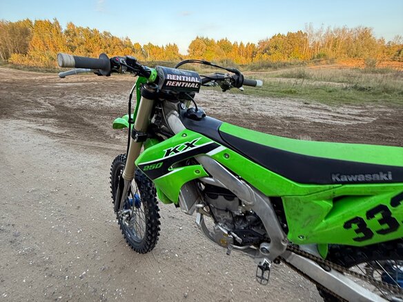 2023 Kawasaki KX 250, зелёный, 460000 рублей - вид 15