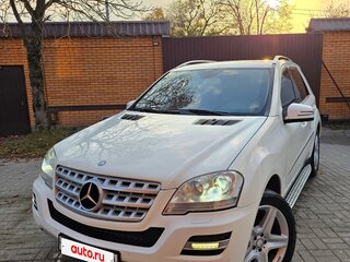 2010 Mercedes-Benz M-Класс 350 II (W164) Рестайлинг, белый, 1650000 рублей, вид 1