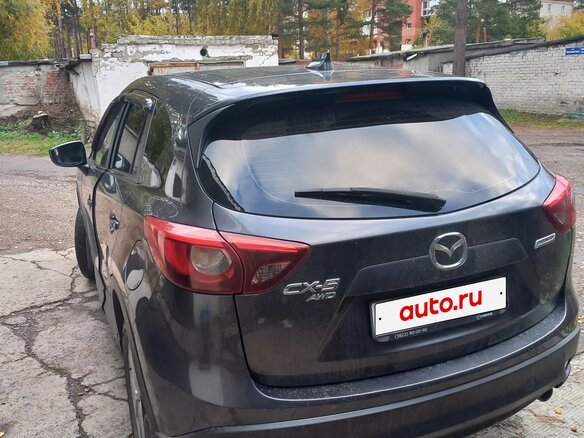 2016 Mazda CX-5 I Рестайлинг, серый, 1870000 рублей - вид 5