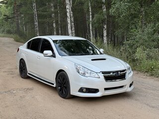 2009 Subaru Legacy V, белый, 1200000 рублей, вид 3