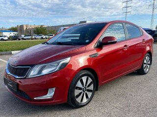 2012 Kia Rio 4-speed III, красный, 890000 рублей, вид 3