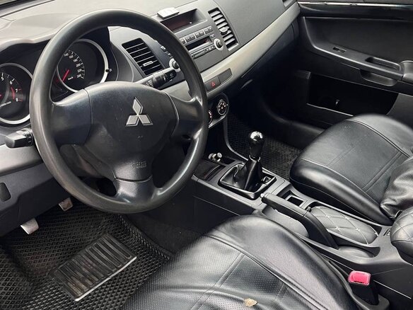 2012 Mitsubishi Lancer X Рестайлинг, чёрный, 520000 рублей - вид 4