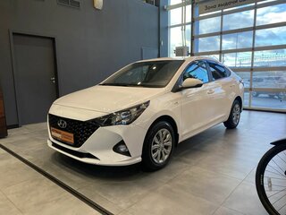 2022 Hyundai Solaris II Рестайлинг, белый, 1599000 рублей, вид 1