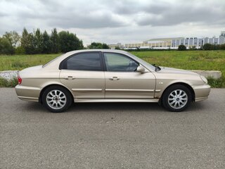 2006 Hyundai Sonata ТагАЗ IV (EF) Рестайлинг, бежевый, 445000 рублей, вид 2