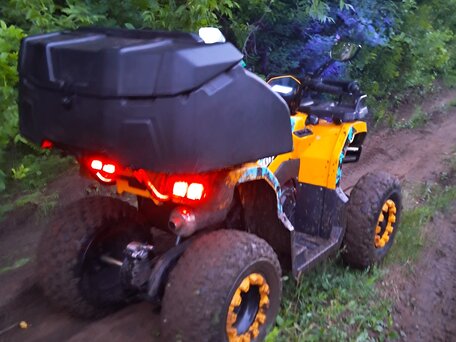2023 Motoland ATV 200 MAX, жёлтый, 167000 рублей, вид 2