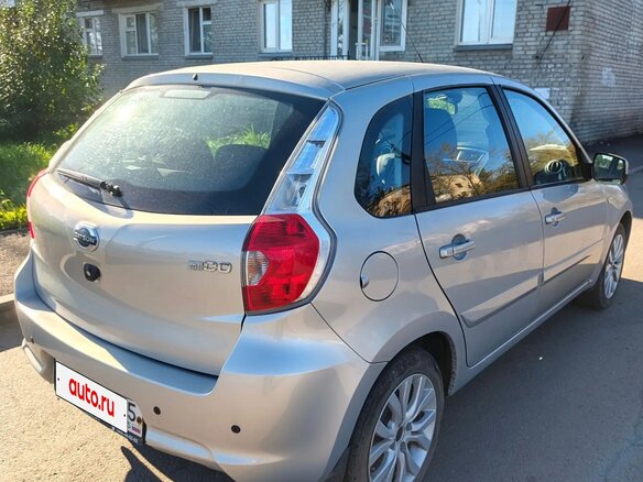2015 Datsun mi-DO, серебристый - вид 4