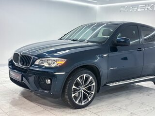 2013 BMW X6 30d I (E71) Рестайлинг, синий, 2100000 рублей, вид 4
