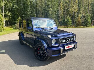 2017 Mercedes-Benz G-Класс AMG 63 AMG I (W463) Рестайлинг 3, синий, 5990000 рублей, вид 3