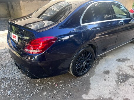 2015 Mercedes-Benz C-Класс 180 IV (W205), синий, 2000000 рублей, вид 2