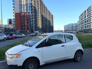 2009 Mitsubishi Colt CZ1 VI (Z30) Рестайлинг, белый, 350000 рублей, вид 4