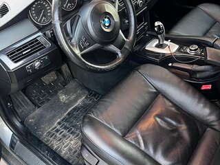 2009 BMW 5 серии 525i V (E60/E61) Рестайлинг, серый, 1050000 рублей, вид 5