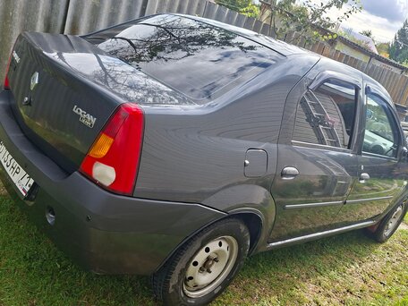 2007 Renault Logan I, серый, 330000 рублей, вид 3