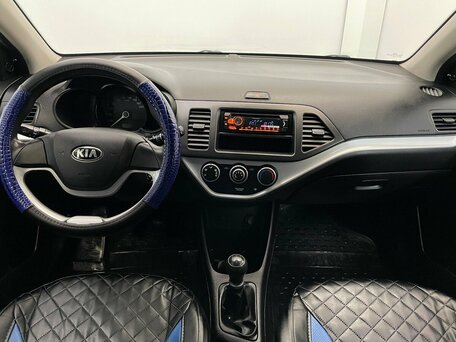 2013 Kia Picanto II, белый, 645000 рублей, вид 5