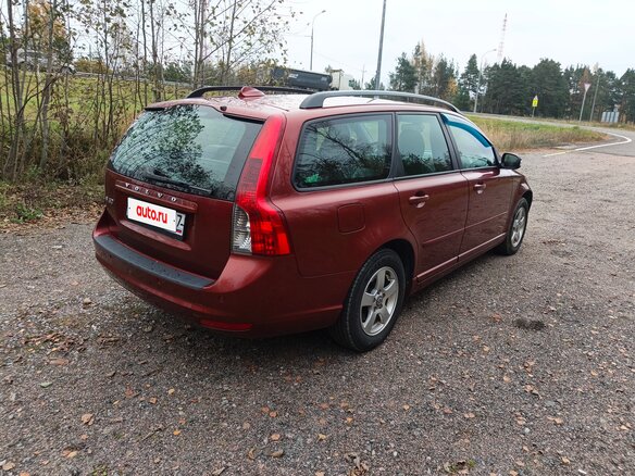 2009 Volvo V50 I Рестайлинг, пурпурный, 670000 рублей - вид 5