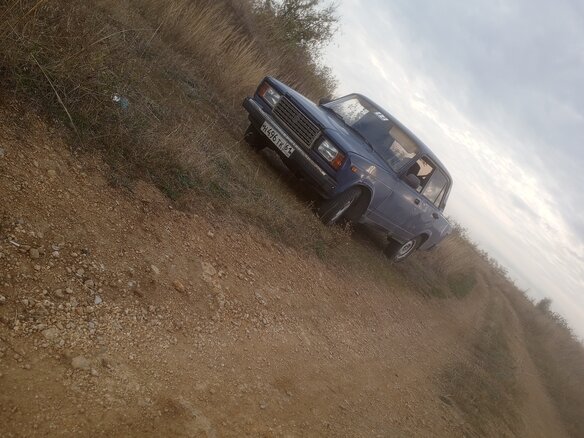 2002 Lada (ВАЗ) 2107, синий - вид 6