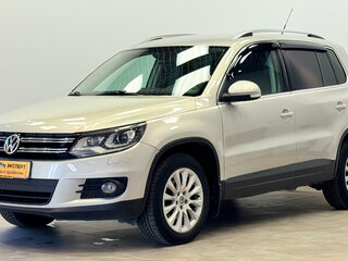 2011 Volkswagen Tiguan I Рестайлинг, бежевый, 850000 рублей, вид 1