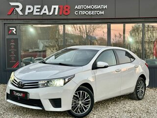 2014 Toyota Corolla XI (E160, E170, E180), белый, 849000 рублей, вид 1