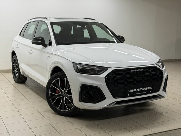 2025 Audi Q5 L 45 TFSI II (FY) Рестайлинг, белый, 5900000 рублей - вид 3