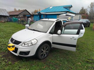 2014 Suzuki SX4 I (Classic) Рестайлинг, белый, 885000 рублей, вид 4