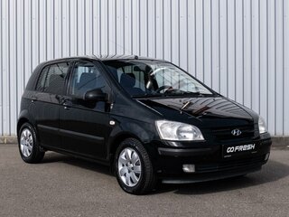 2005 Hyundai Getz I, чёрный, 499000 рублей, вид 1