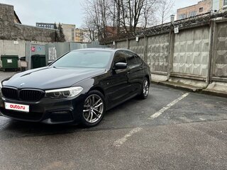 2019 BMW 5 серии 520d xDrive VII (G30/G31/G38), чёрный, 3400000 рублей, вид 1