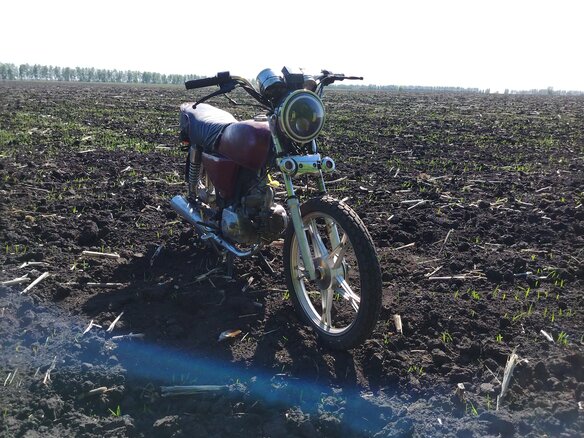 2007 Мотоальфа A1, пурпурный, 35000 рублей - вид 1
