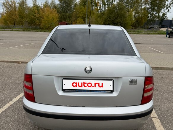 2001 Skoda Fabia I, серебристый - вид 2