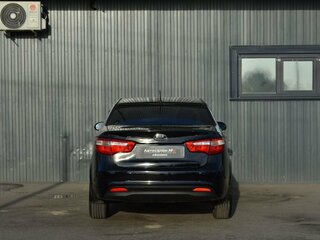 2012 Kia Rio III, чёрный, 599888 рублей, вид 5