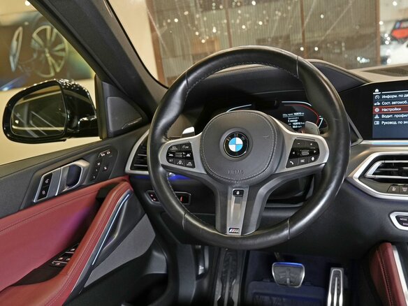 2020 BMW X6 30d III (G06), синий, 7080000 рублей - вид 28