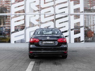 2014 Volkswagen Jetta VI, чёрный, 945000 рублей, вид 4