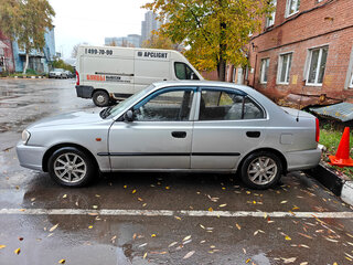 2008 Hyundai Accent ТагАЗ II, серебристый, 300000 рублей, вид 4