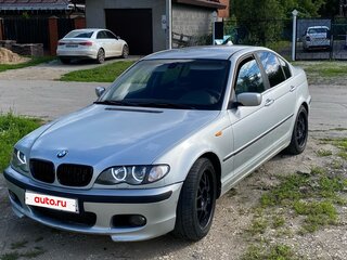 2002 BMW 3 серии 318i IV (E46) Рестайлинг, серебристый, 620000 рублей, вид 1