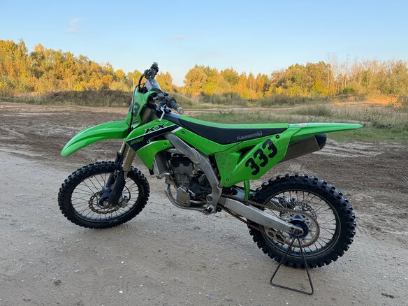 2023 Kawasaki KX 250, зелёный, 460000 рублей - вид 16