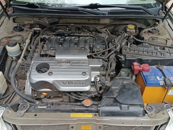 2003 Nissan Maxima V (A33), жёлтый - вид 23