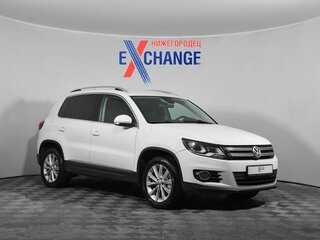 2014 Volkswagen Tiguan I Рестайлинг, белый, 1299000 рублей, вид 3