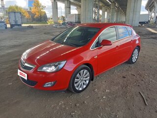 2010 Opel Astra J, красный, 580000 рублей, вид 1