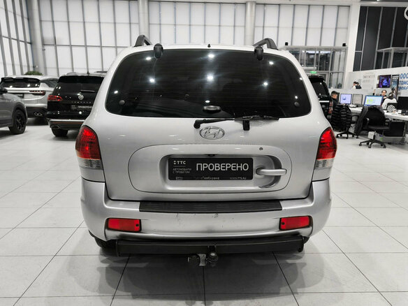 2007 Hyundai Santa Fe Classic Classic, серебристый - вид 5