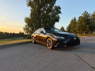 2019 Lexus ES 350 VII, чёрный, 5500000 рублей, вид 3