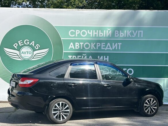 2023 Lada (ВАЗ) Granta I Рестайлинг, чёрный - вид 5