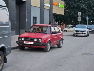 1989 Volkswagen Golf KAT II, красный, 85000 рублей, вид 2