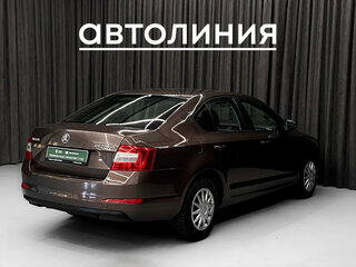 2014 Skoda Octavia III (A7), коричневый, 679000 рублей, вид 4