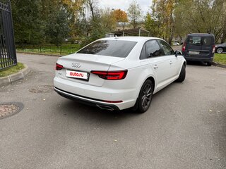 2019 Audi A4 V (B9), белый, 2400000 рублей, вид 5