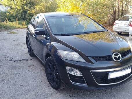 2011 Mazda CX-7 I Рестайлинг, чёрный, 710000 рублей, вид 2