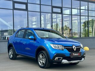 2020 Renault Logan Stepway II Рестайлинг, синий, 1339000 рублей, вид 4