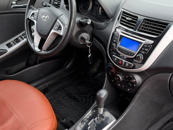 2012 Hyundai Solaris I, фиолетовый - вид 15